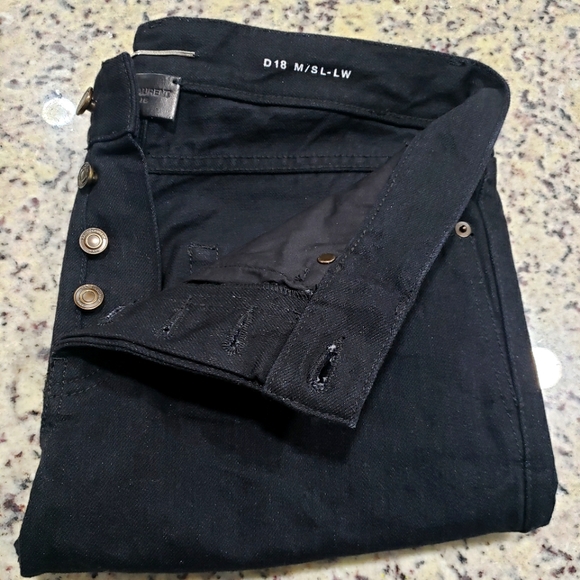 *SOLD**SAINT LAURENT Mens Black slim fit jeans Size 31 D18 M/SL-LW - Picture 2 of 15